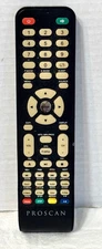Proscan Curtis TV/DVD Remote Control Replacement Remote 2” x 8” Black
