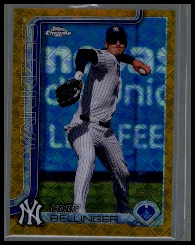 Cody Bellinger 2025 Topps Chrome Cody Bellinger #83 Gold