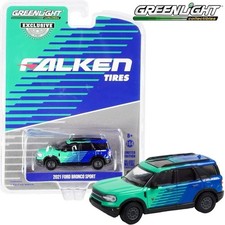 1:64 GREENLIGHT 2021 Ford Bronco Sport - Falken Tires, nuovo