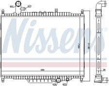 LAND ROVER RANGE ROVER SPORT 3.0 TD Radiator 2005-2013