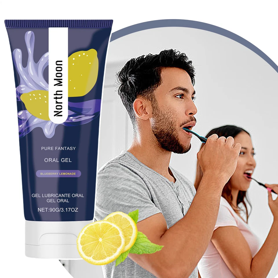 North Moon- GREAT HEAD- Oral Gel- Blueberry Lemonade- Relax Gag Reflex - Image 4 of 4