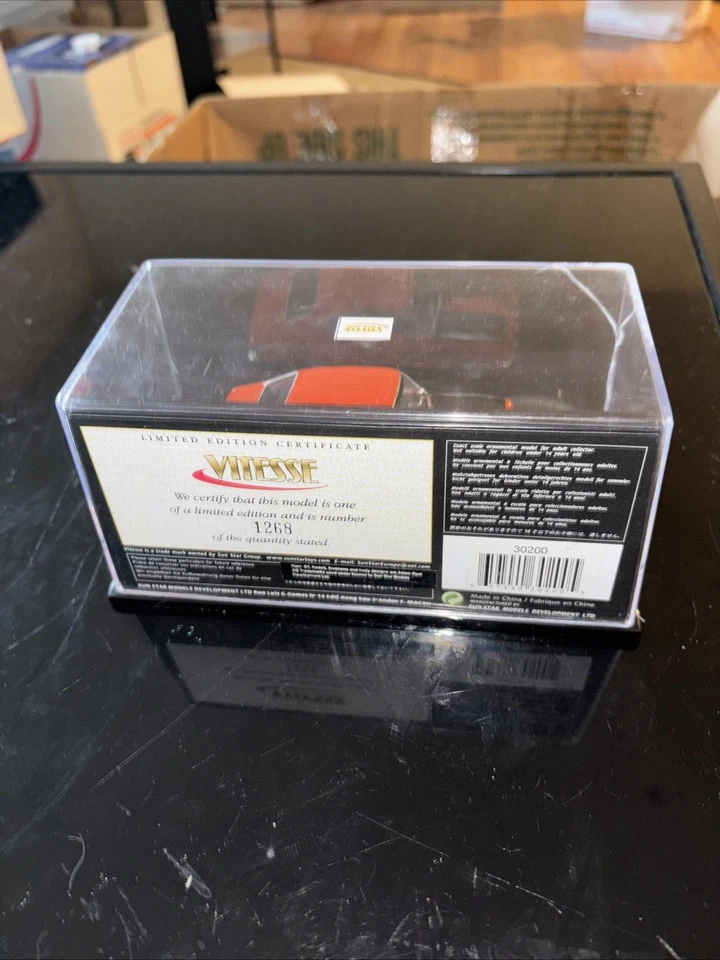 OPEL KADETT B CUPÉ 1966 RARO NARANJA VITESSE 1268 1:43 Estuche agrietado Foto 4 de 4