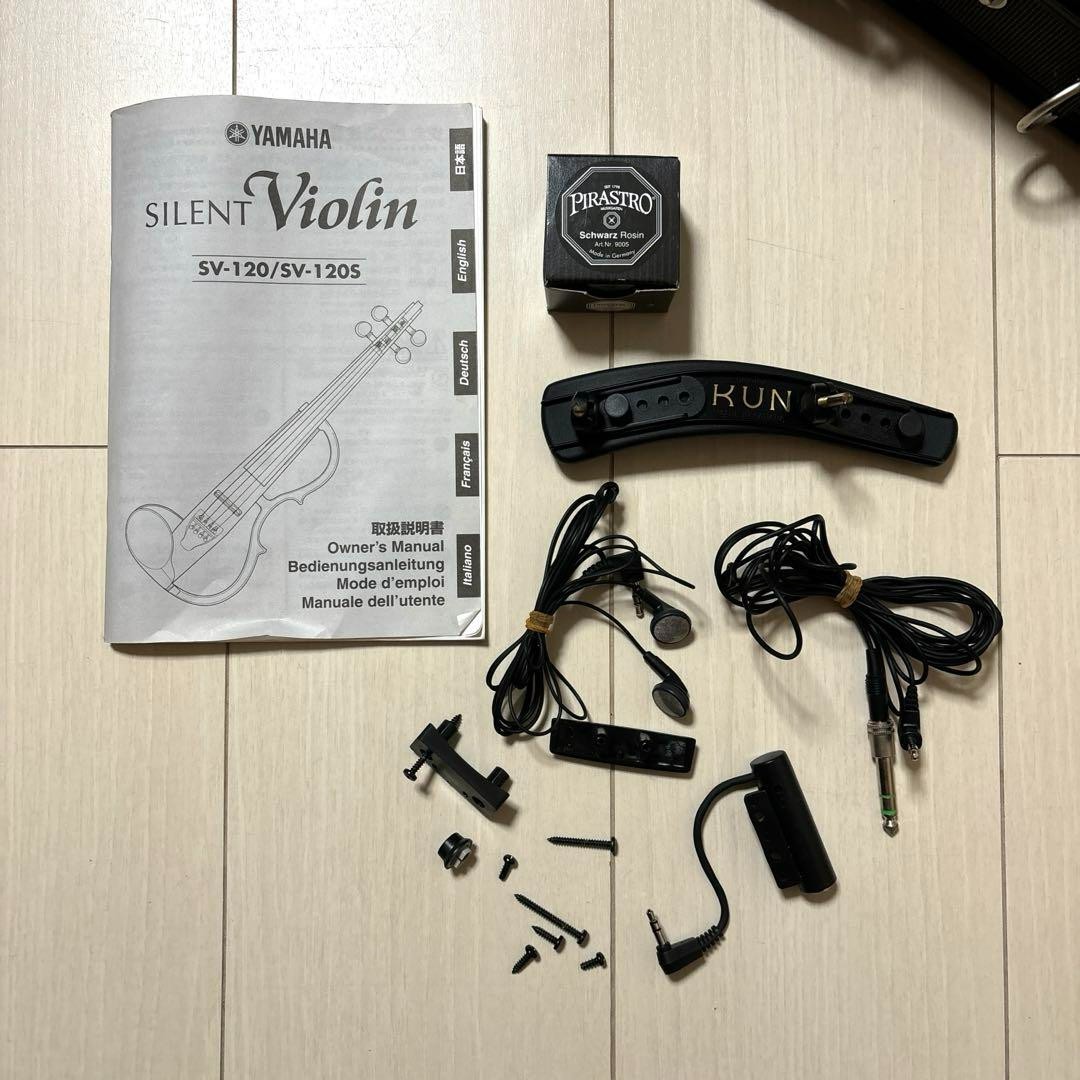 YAMAHA SILENT Violin SV-120S イヤフォン付き s-l1200.jpg