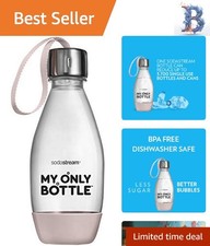 Elegant 0.5L Pink Reusable Water Bottle with ...
