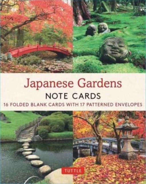 Japanese Gardens 16 Note Cards 9780804856065