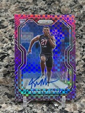 Kenneth Murray RC Auto 2020 Prizm PURPLE POWER Prizm  LRookie Autograph 49/49