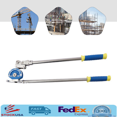 Manual Bending Tube Bender 1/2 inch Pipe Bending Capacity 180 Degrees Device US