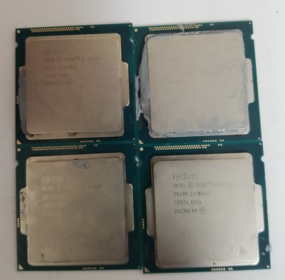 Lot of (8) Intel Core i3-4160T 3.1 GHz CPU Processor SR1PH