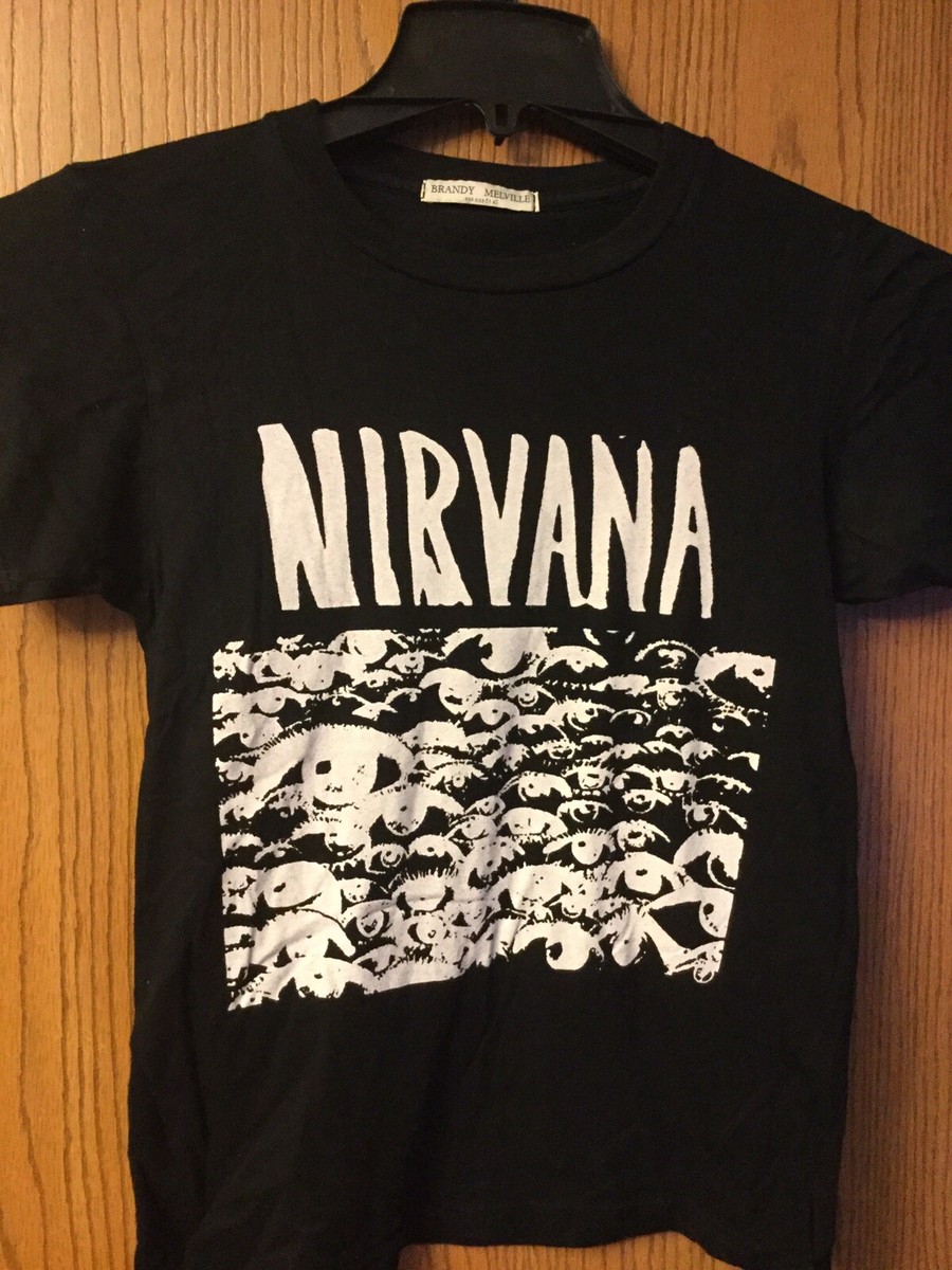 Nirvana. Shirt. Black. Ladies Cut. One Size Fits All. | eBay