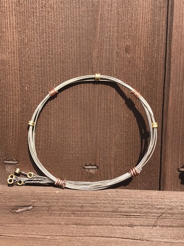 Recycled Guitar String Bracelet - Picture 7 of 8