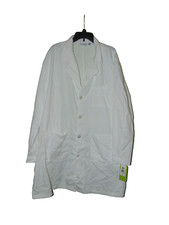 LANDAU White Lab Coat 54 Unisex New Costume Cosplay
