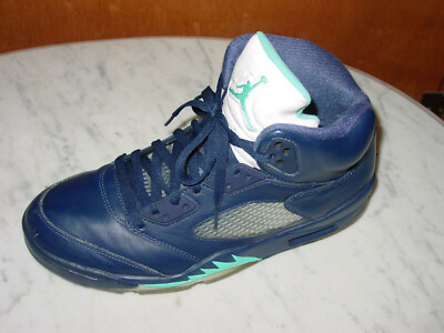 2014 Nike Air Jordan Retro 5 'Pre-Grape'' 136027-405 Right Shoe Only! Size 10