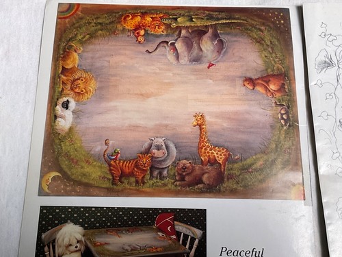 Vtg Tole Painting Book Painters Pleasure Book Acrylics Helan Barrick Patriotic - Picture 4 of 14