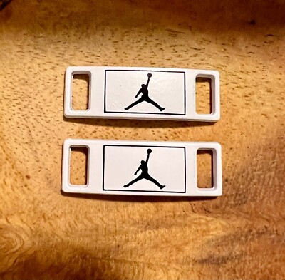 #ad Custom Nike amp; Jordan Replacement Lace Tags Shoe badge NEW CHOOSE YOUR COLOR 🔥 $17.98
