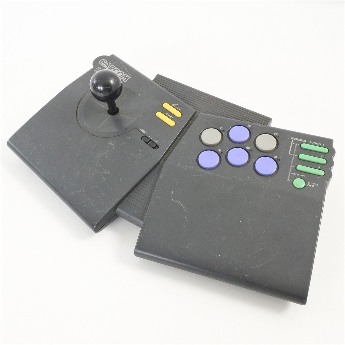 CAPCOM POWER STICK FIGHTER Controller / No Cable. / Super Famicom