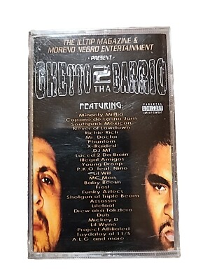 Illtip Magazine Moreno Negro Ghetto 2 Tha Barrio Cassette  2000 Dogday Hip Hop