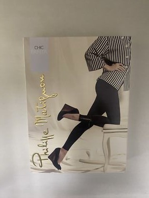 Philippe Matignon Chic Panta Black Leggings (Size L)