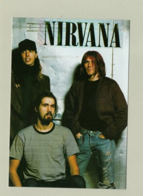 NIRVANA KURT COBAIN carte postale 1454 (le groupe) - Photo 1/2