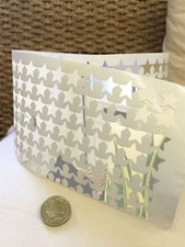 280 Star Shape Vinyl Stickers 15mm Self Adhesive Peel & Stick Colour Label 1000E