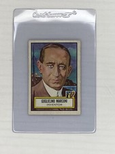 1952 Topps Look n See #69 Guglielmo Marconi B