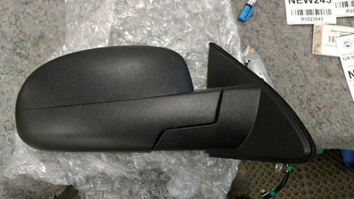 Side View Door Mirror For Suburban 3500 Like New OEM Assy Blk Text Right