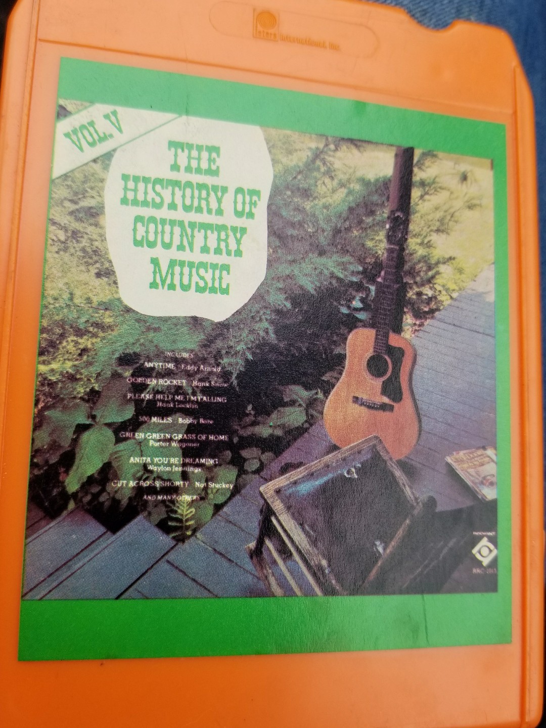 The History of Country Music Vol V 8 Track STEREO Radiant Record Corp ...