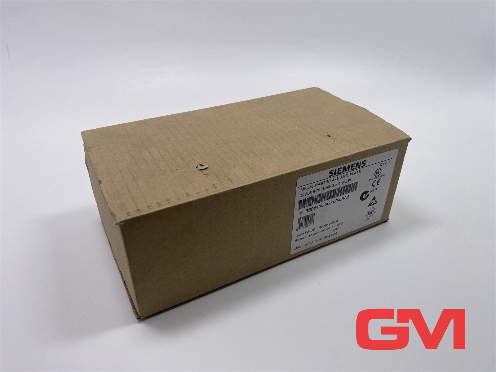 Siemens Schirmanschlussplatte 6SE6400-0GP00-0BA0 Cable Screening Kit Micromaster