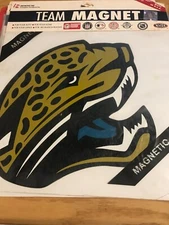 NFL Jacksonville Jaguars Team Magnet - 12" X 12" Vinyl - Auto, Home, Office