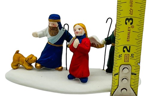 Lemax Village Collection Christmas Pageant Player Wise Men Angel Dog 1998 - Picture 9 of 13