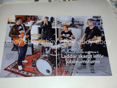 Wilmer X Nisse Hellberg clippings Sweden