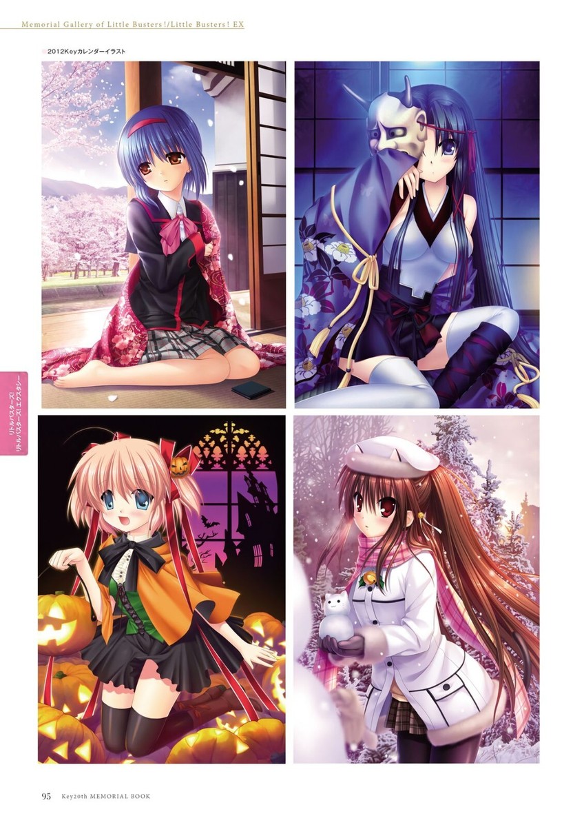 Key 20th Anniversary Memorial Art Book Kanon Angel Beats Key 20th Anniversary Memorial Art Book Kanon Angel Beats