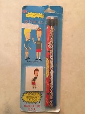 beavis and butthead Pencils  Tattoo 1997 Vintage