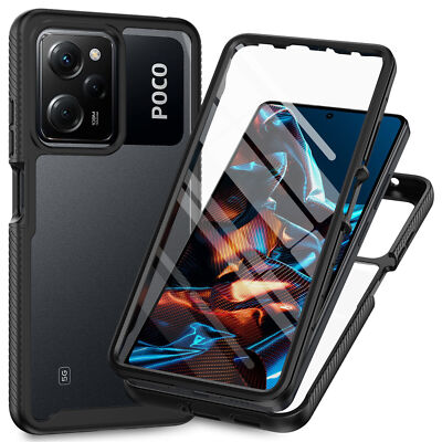 Xiaomi Redmi Note 12 Pro / Poco X5 Pro Handyhülle 360° 2-teilig mit Displayfolie