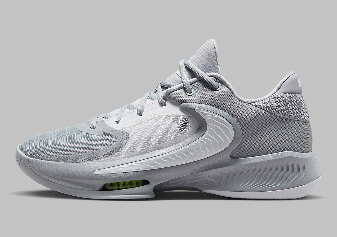 Nike Zoom Freak 4 TB Wolf Grey White DO9679-001 sz 14 Men