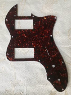 Fits Fender Classic Series '72 Thinline Tele PAF Guitar Pickguard Brown Tortoise