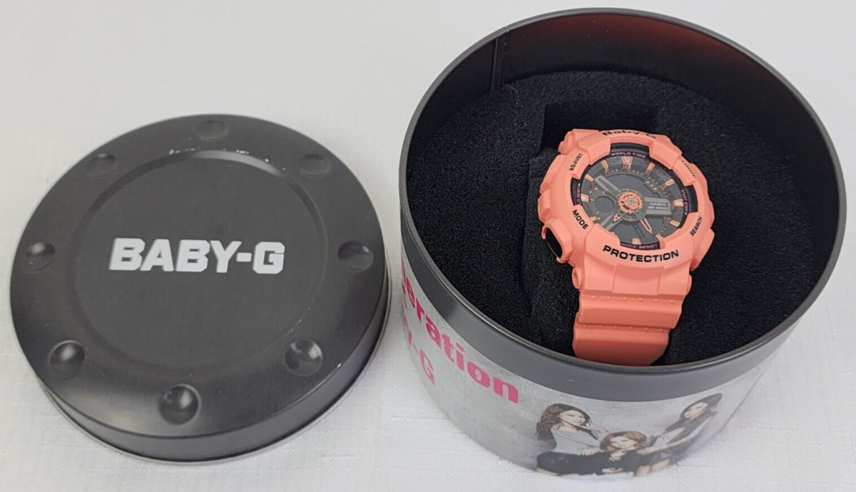 Casio x Girls Generation Baby-G BA-111-4A2 Pink Analog Digital