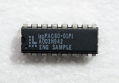 NEW Lattice ISPPAC80-01P1 Engineering Sample SPLD PDIP-16