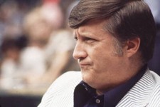 New York Yankees owner George Steinbrenner in stands during - 1973 Old Photo 2