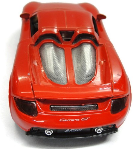 MSZ Porsche Carrera GT Luces Rojas Sonido Pull Back Coche Escala 1/32 Suelto - Imagen 9 de 18