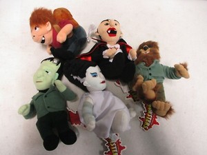 5 Universal Studios Monster Plush Figures