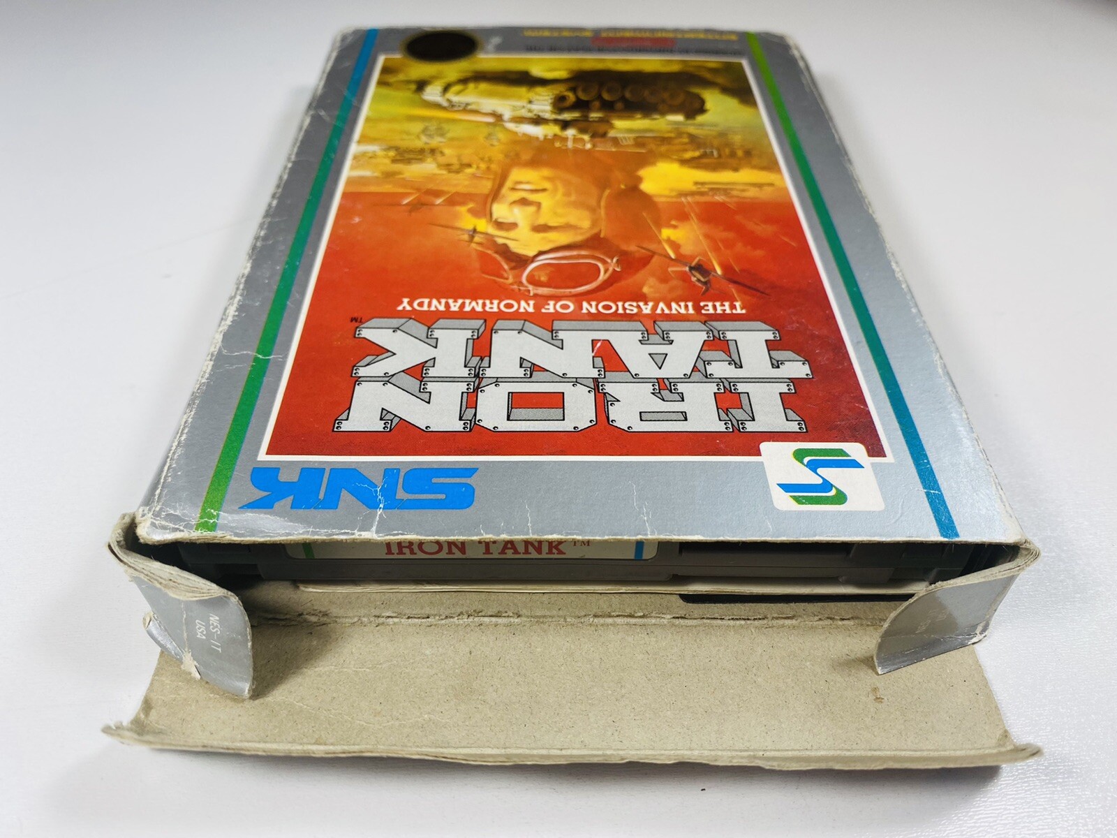IRON TANK NES Nintendo Game Original BOX Complete CIB Instructions