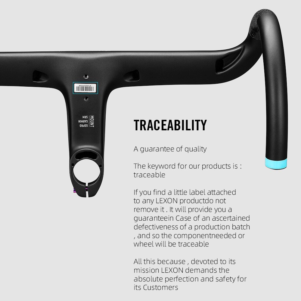 Integrated Carbon Road Bike Handlebar Full Inner Cable Racing Bicycle