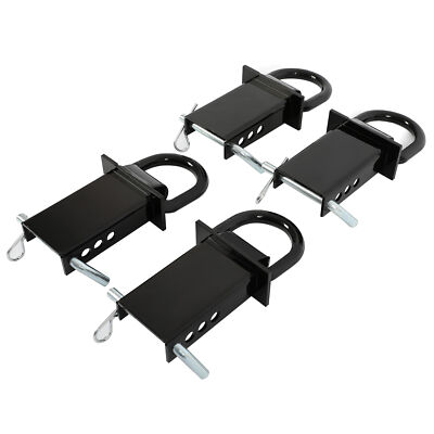 Trailer Stake Pocket D Ring 8 Pack) Heavy Duty Zinc Coated 5400 Lbs Load Limit E Tent Trailer Accessories - Foto 4