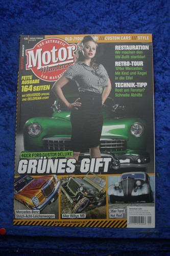 Motor Maniacs 1/12 Nr.13 44er Willys MB Delorean Mercedes /8 Leichenwagen