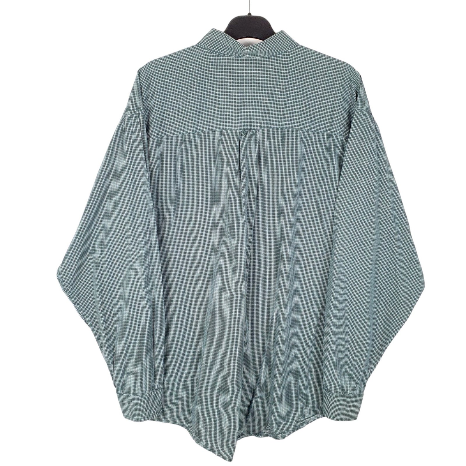 PART TWO Green Check Shirt Long Sleeve Casual Cotton Mens L image 3