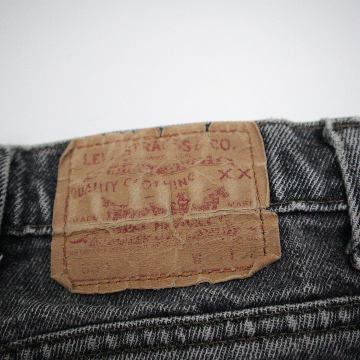 ◾️Levi's◾️550◾️バギーワイドテーパー◾️Made in USA◾️W36 TJ01419 2013 **LEVI'S** 550 RELAXED FIT JEANS 38x32 (msr 36