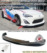 Fits 12-16 Scion Fr-s Ft86 Gt86 Gv-style Front Lip Lower Splitter Urethane