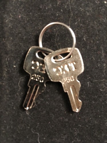 Caja Registradora Tec, tapa de la impresora clave, #250, Conjunto de 2 |