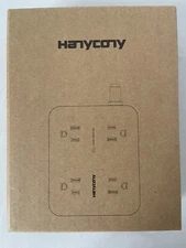 Surge Protector Power Strip, HANYCONY 8 Wide Outlets with 4 USB Charging Ports,