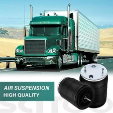 Pair Air Suspension Spring Bags W01 358 9875 For Navistar Goodyear 1R12-432